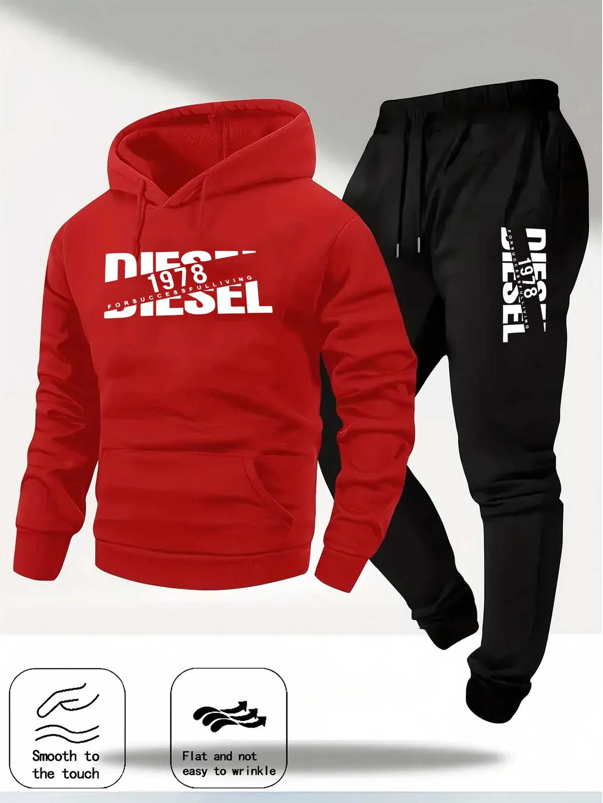 Unisex Hooded Sportswear Set - Hoodie & Pants