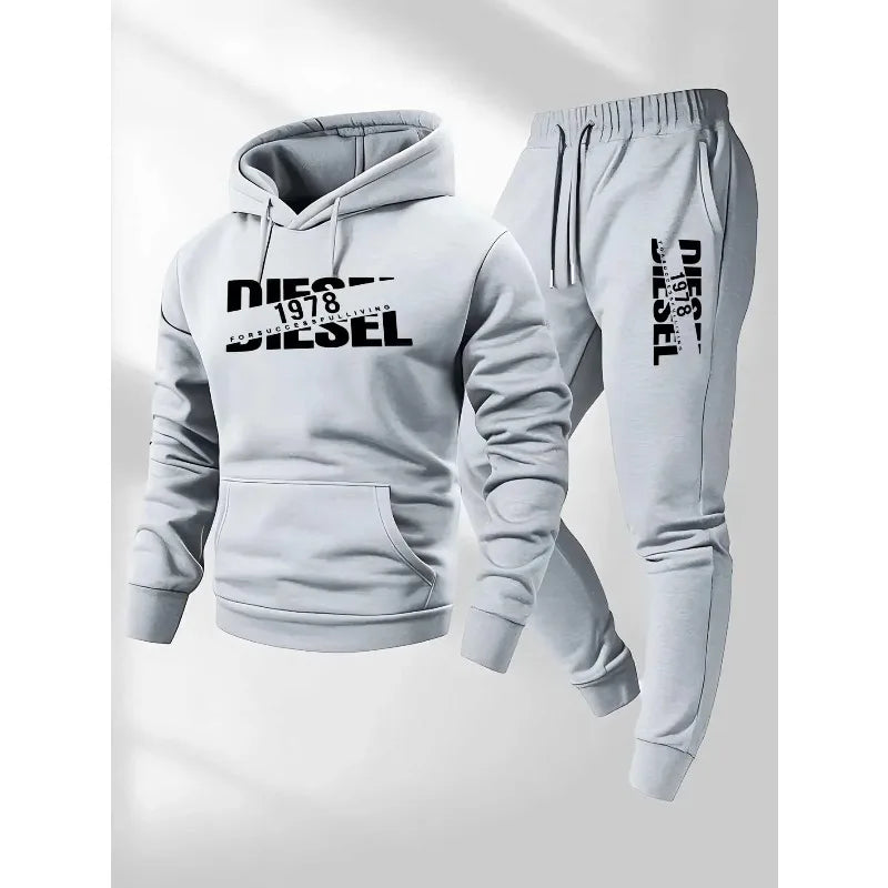 Unisex Hooded Sportswear Set - Hoodie & Pants