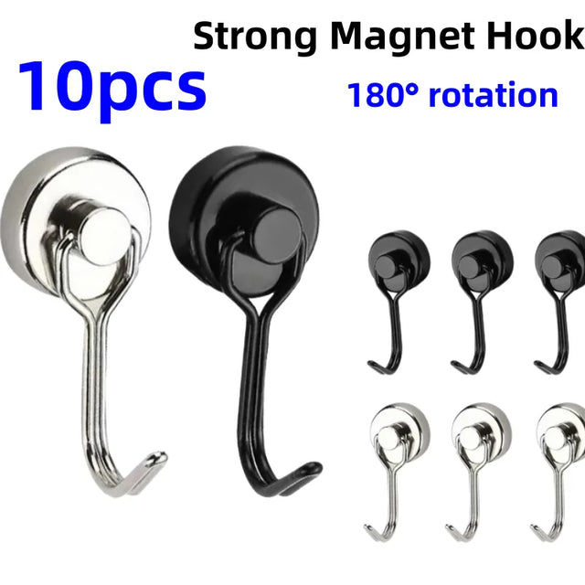 Heavy-Duty Magnetic Hooks for Refrigerator & Cruise Ship