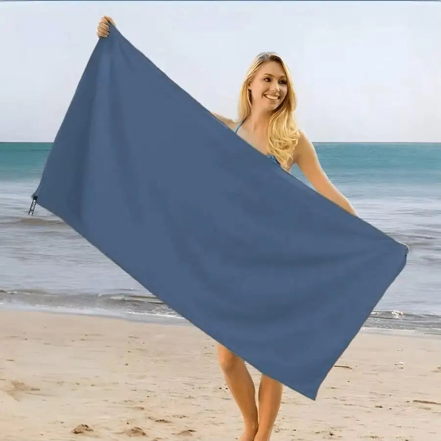 Microfiber Towel Quick Dry Towel Travel Towel Sports Towel Beach Towel Sandproof Soft Light Towel For Swim, Yoga, Gym