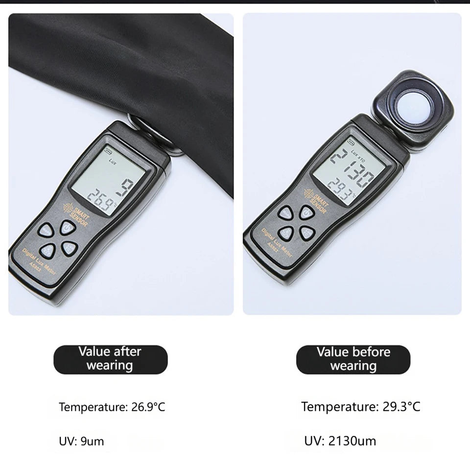 Summer Ice Silk Cycling Arm Sleeves - UV Protection