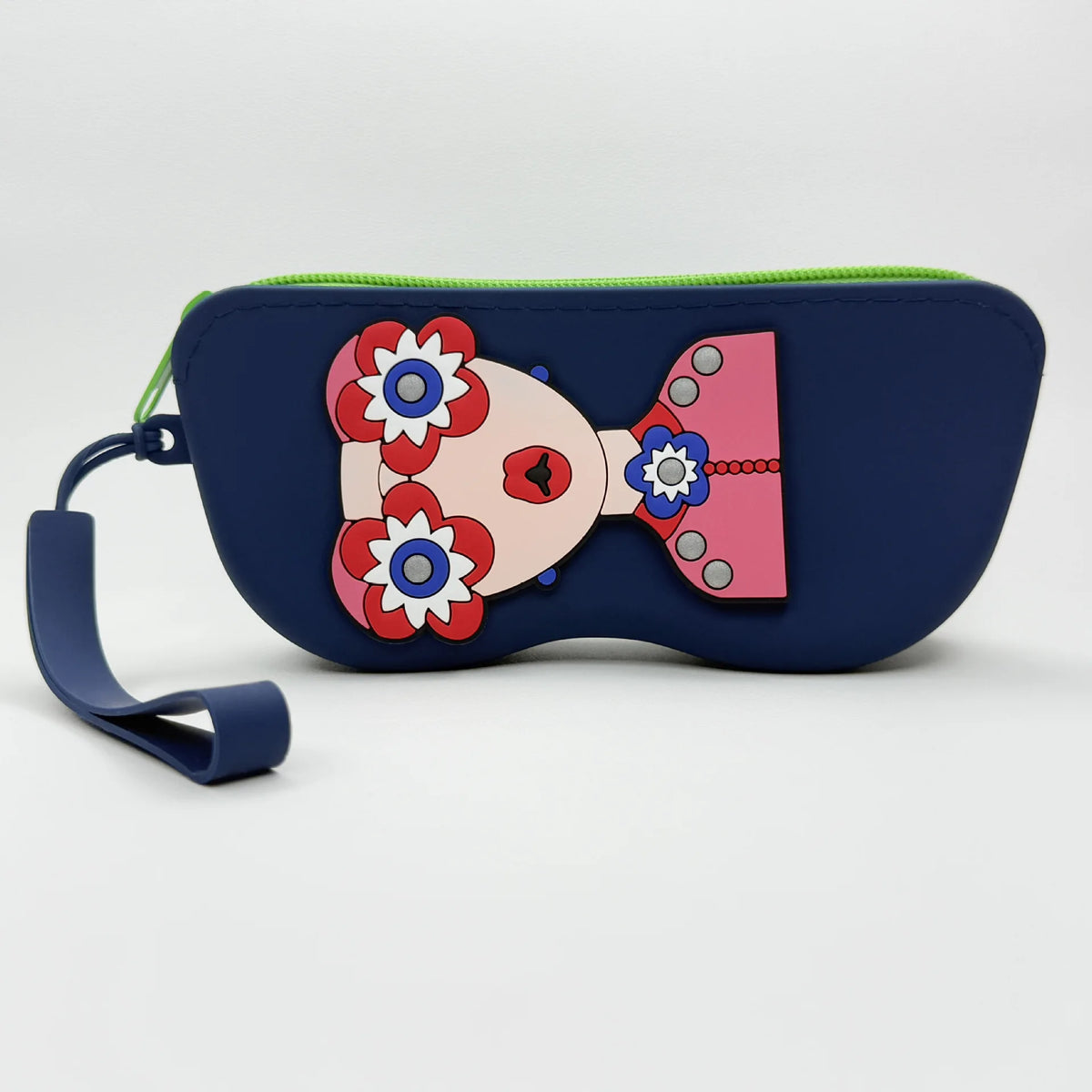 Reading Glasses Case Portable Eyewear Pouch Sunglasses Holder Decorative Silicone Eyeglasses Bag For Daily Outdoor Travel