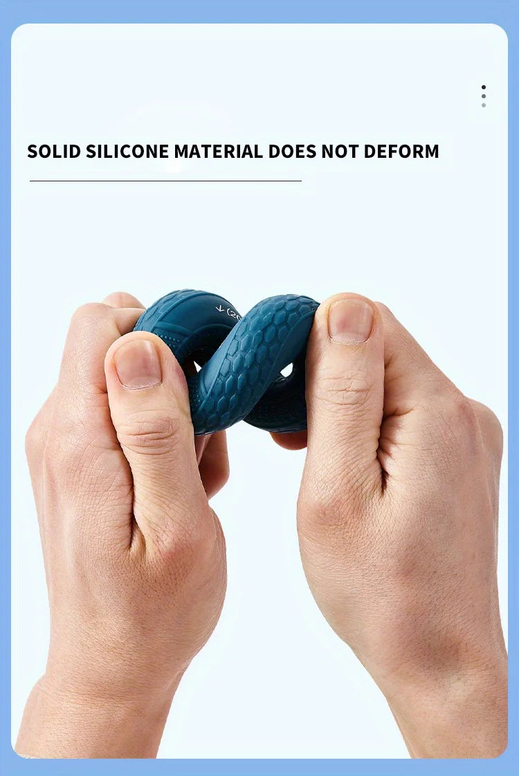 Hand Grip Ring with Silicone Carpal Expander
