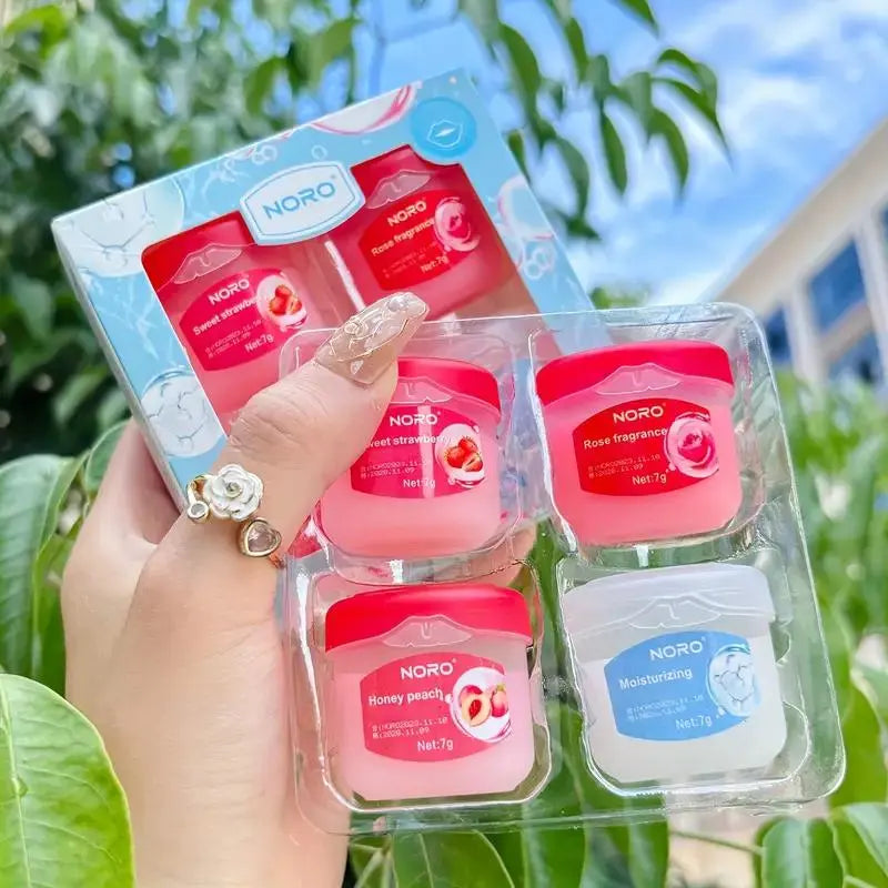 Hydrating and Moisturizing Lip Mask Set for Men and Women, Comfort and Non-Irritating Lip Mask, Various Flavors