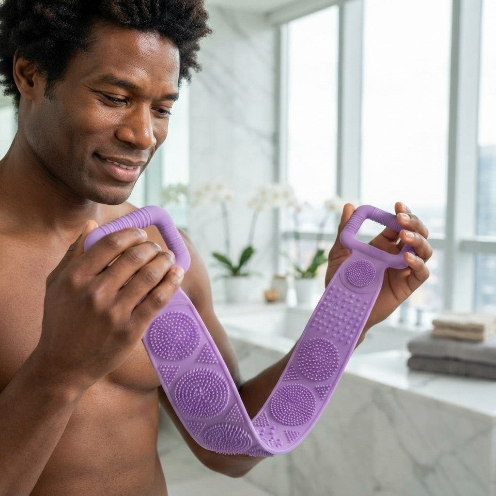 Silicone Back Scrubber Strap