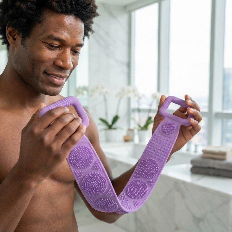 Silicone Back Scrubber Strap