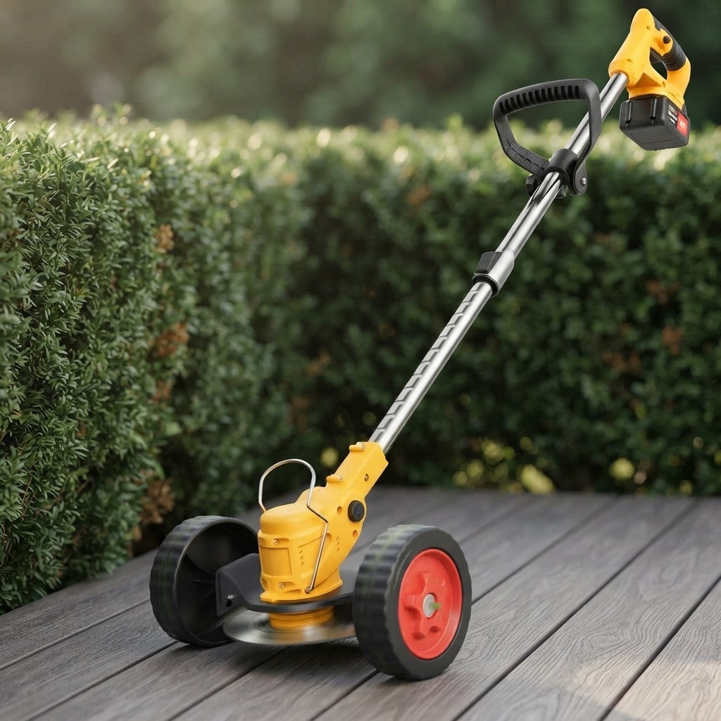 Cordless Electric Lawn Mower Grass Trimmer