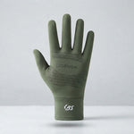 Gants de cyclisme en soie glacée