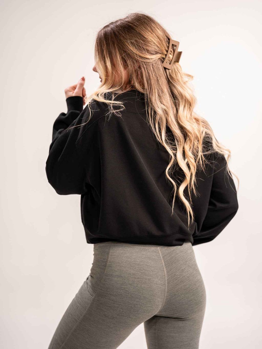 FEMME | PULL ROUSE : NOIR