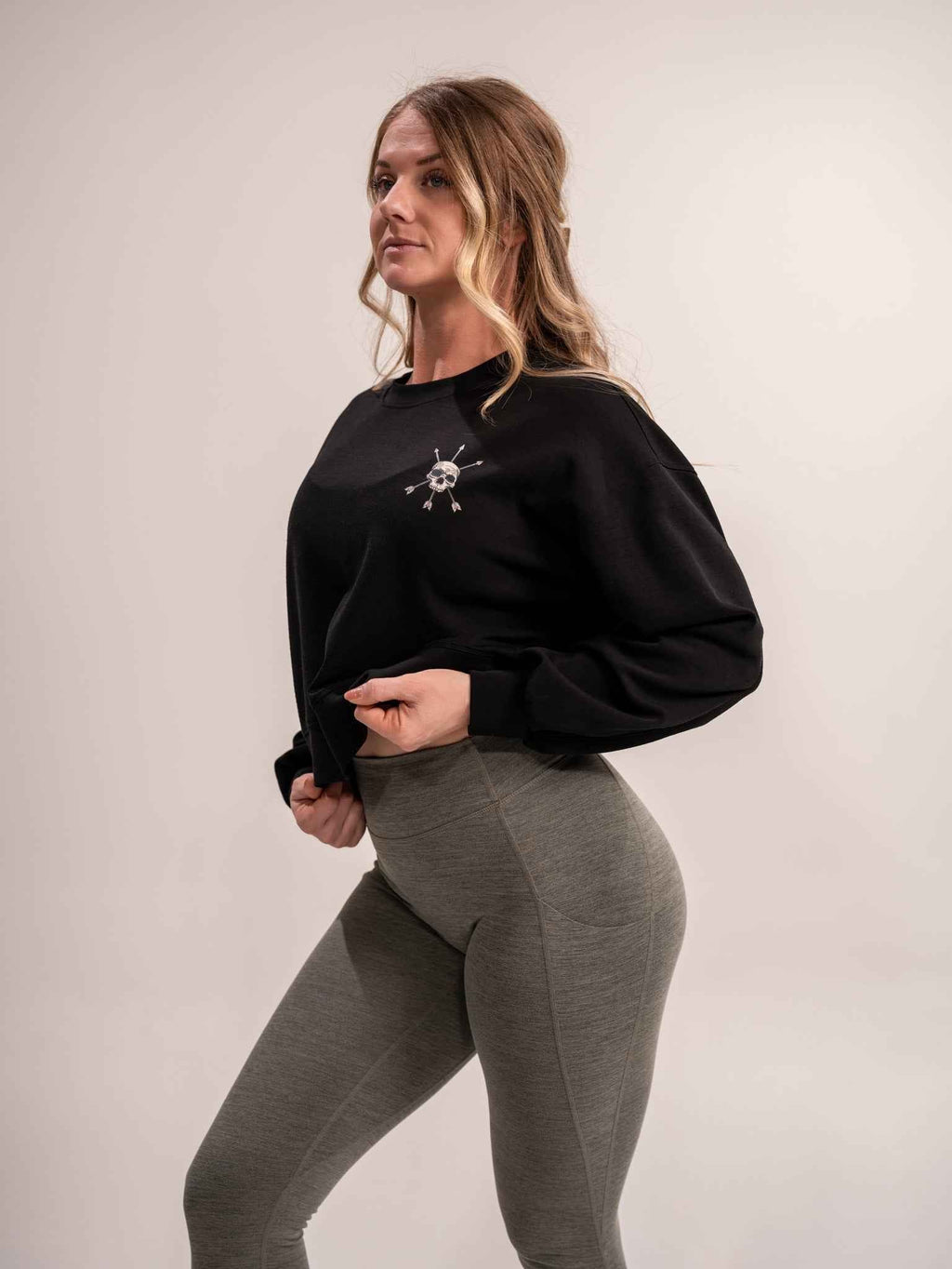 FEMME | PULL ROUSE : NOIR